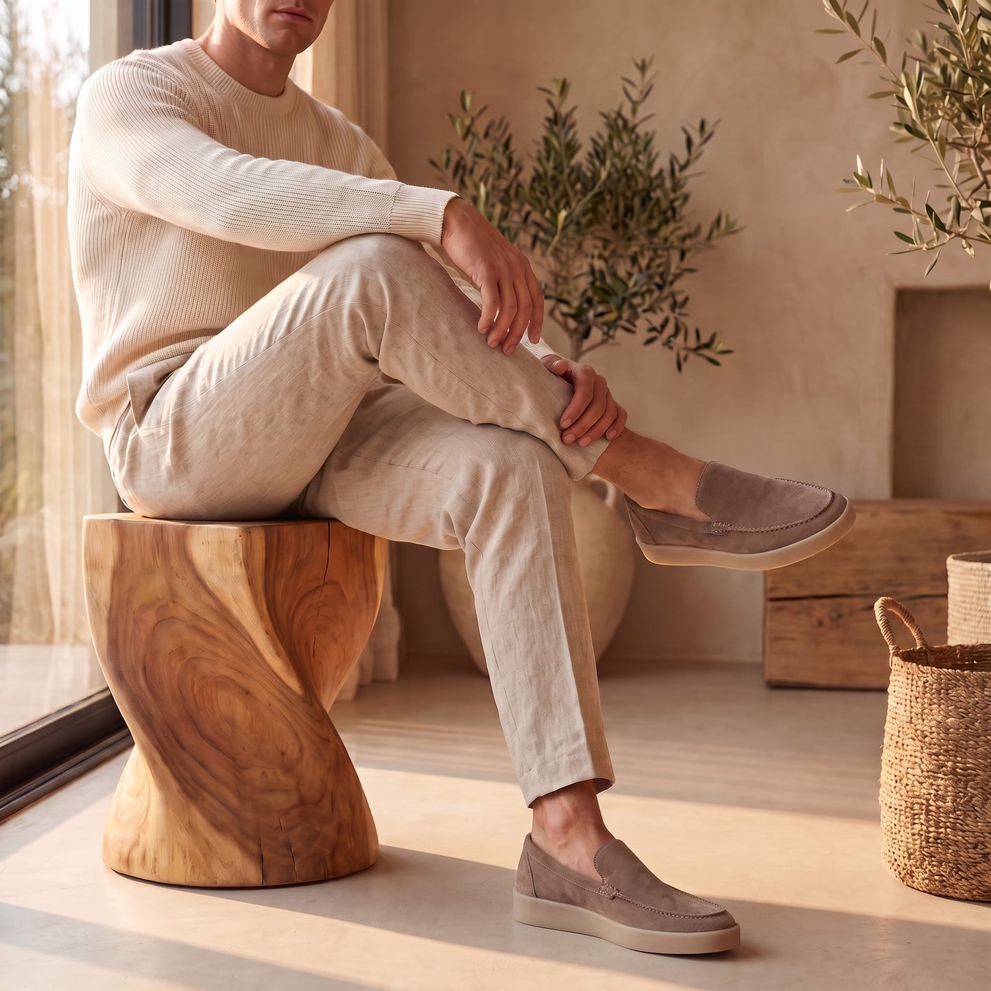 Remsen Cushioned Suede Loafers_24