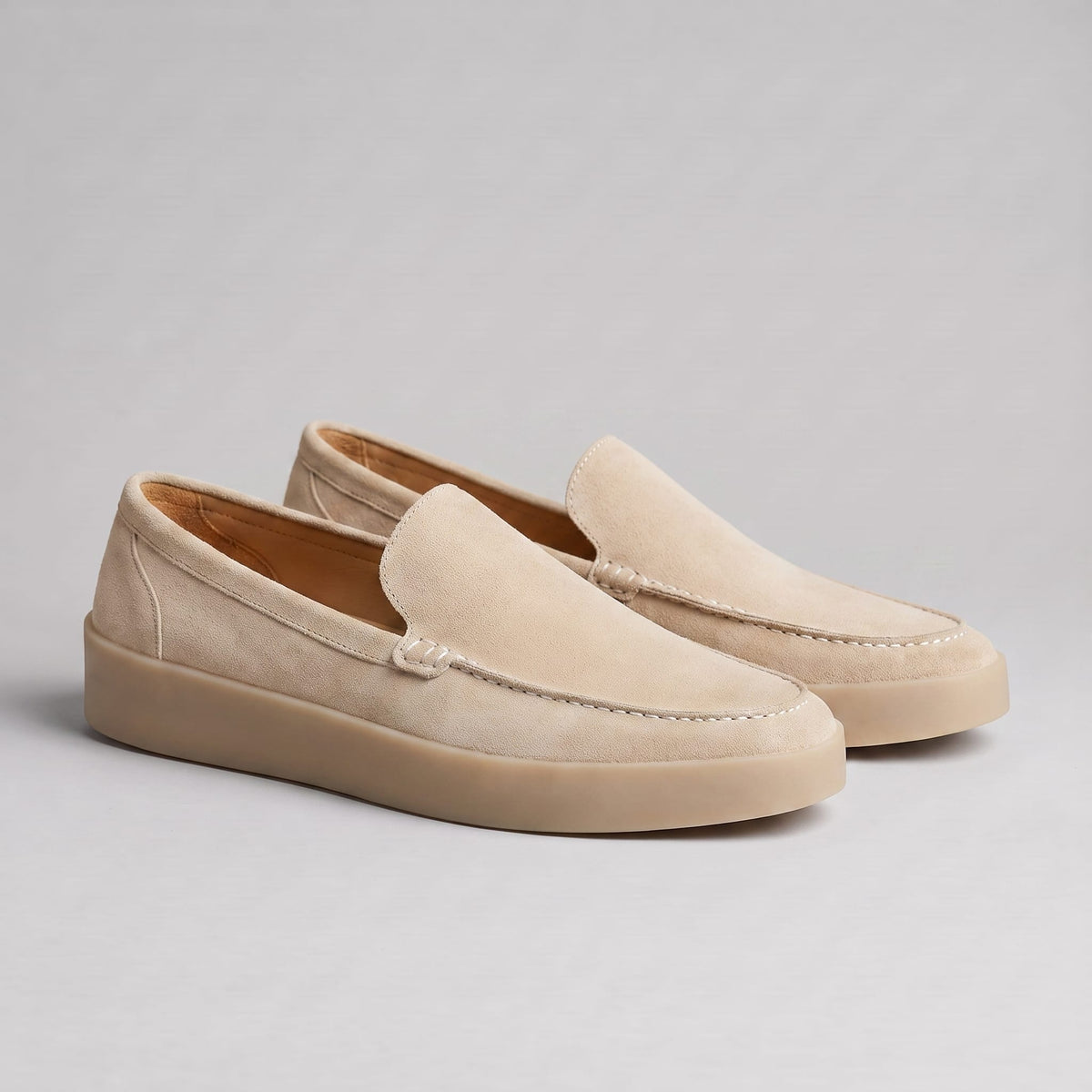 Remsen Cushioned Suede Loafers_7