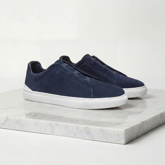 Vernon Suede Cupsole Sneakers_1