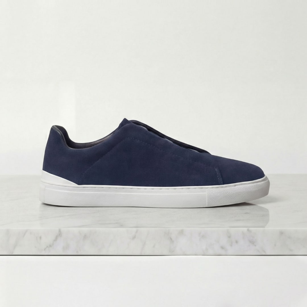 Vernon Suede Cupsole Sneakers_2