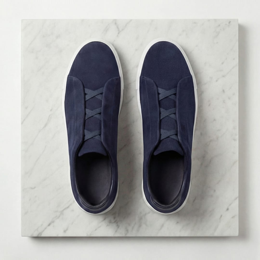 Vernon Suede Cupsole Sneakers_3
