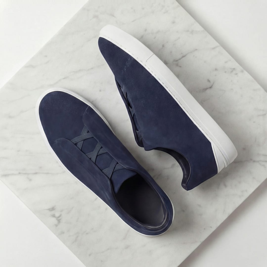 Vernon Suede Cupsole Sneakers_4