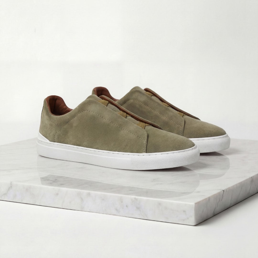 Vernon Suede Cupsole Sneakers_8