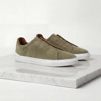 Vernon Suede Cupsole Sneakers