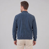 Ledbetter Faux Suede Bomber Jacket