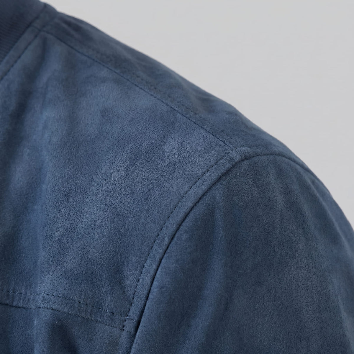 Ledbetter Faux Suede Bomber Jacket