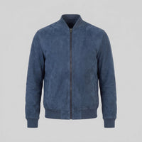 Ledbetter Faux Suede Bomber Jacket