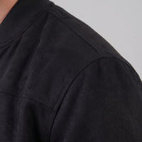 Ledbetter Faux Suede Bomber Jacket