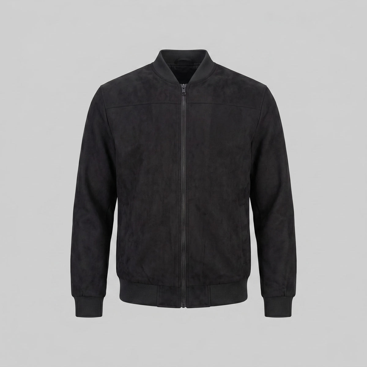 Ledbetter Faux Suede Bomber Jacket
