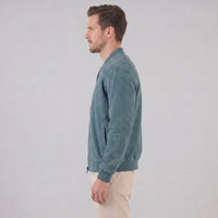Ledbetter Faux Suede Bomber Jacket