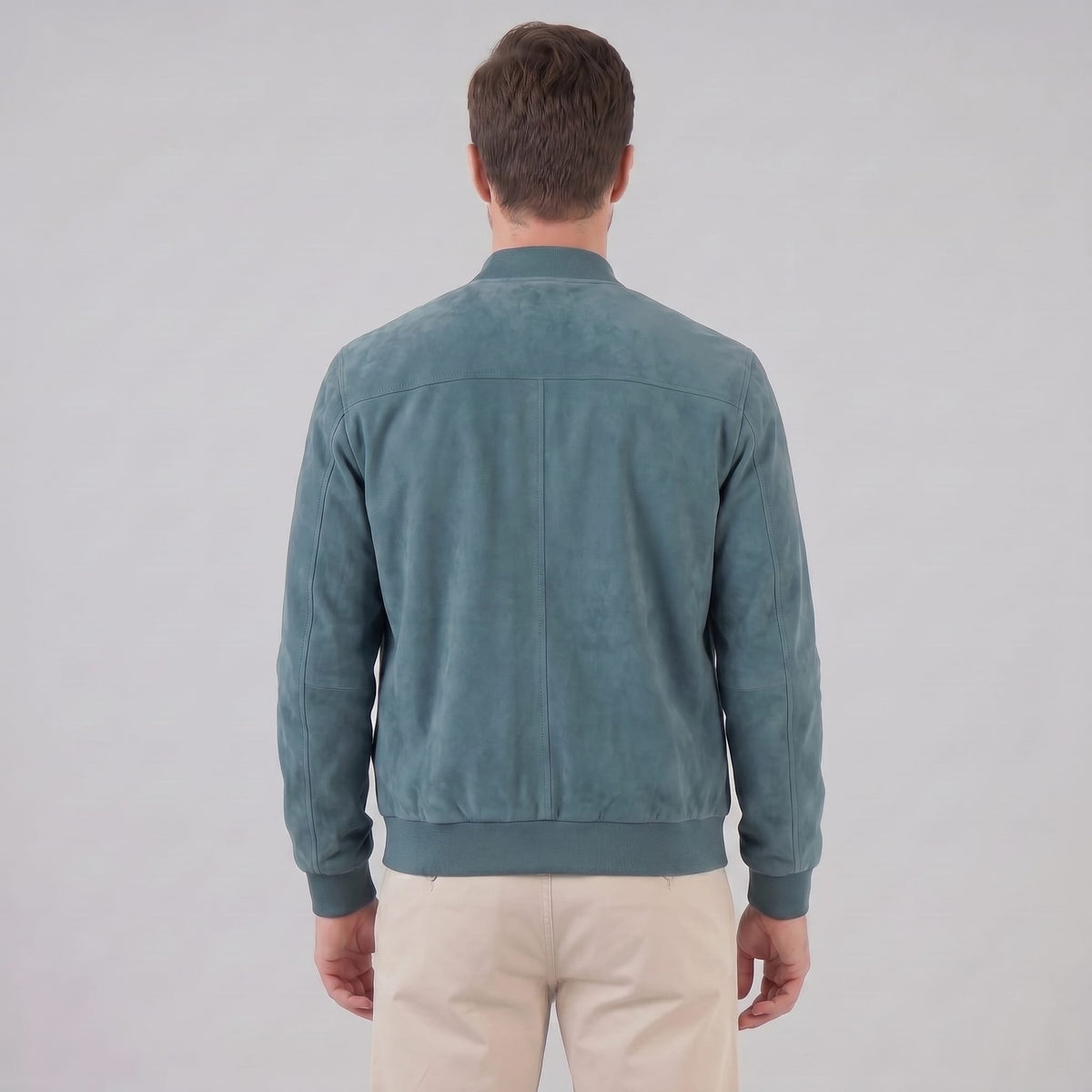 Ledbetter Faux Suede Bomber Jacket
