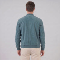 Ledbetter Faux Suede Bomber Jacket