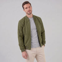 Ledbetter Faux Suede Bomber Jacket