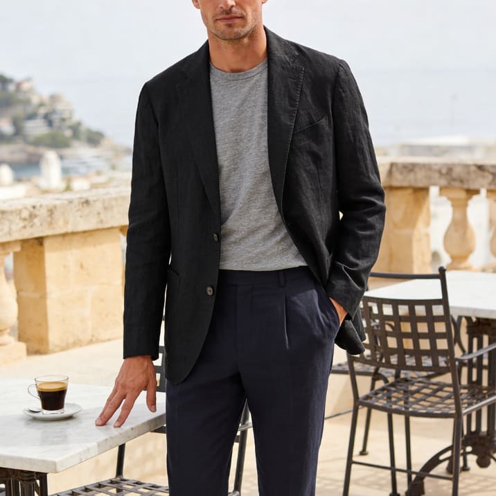 Graham Lightweight Patch Pocket Blazer