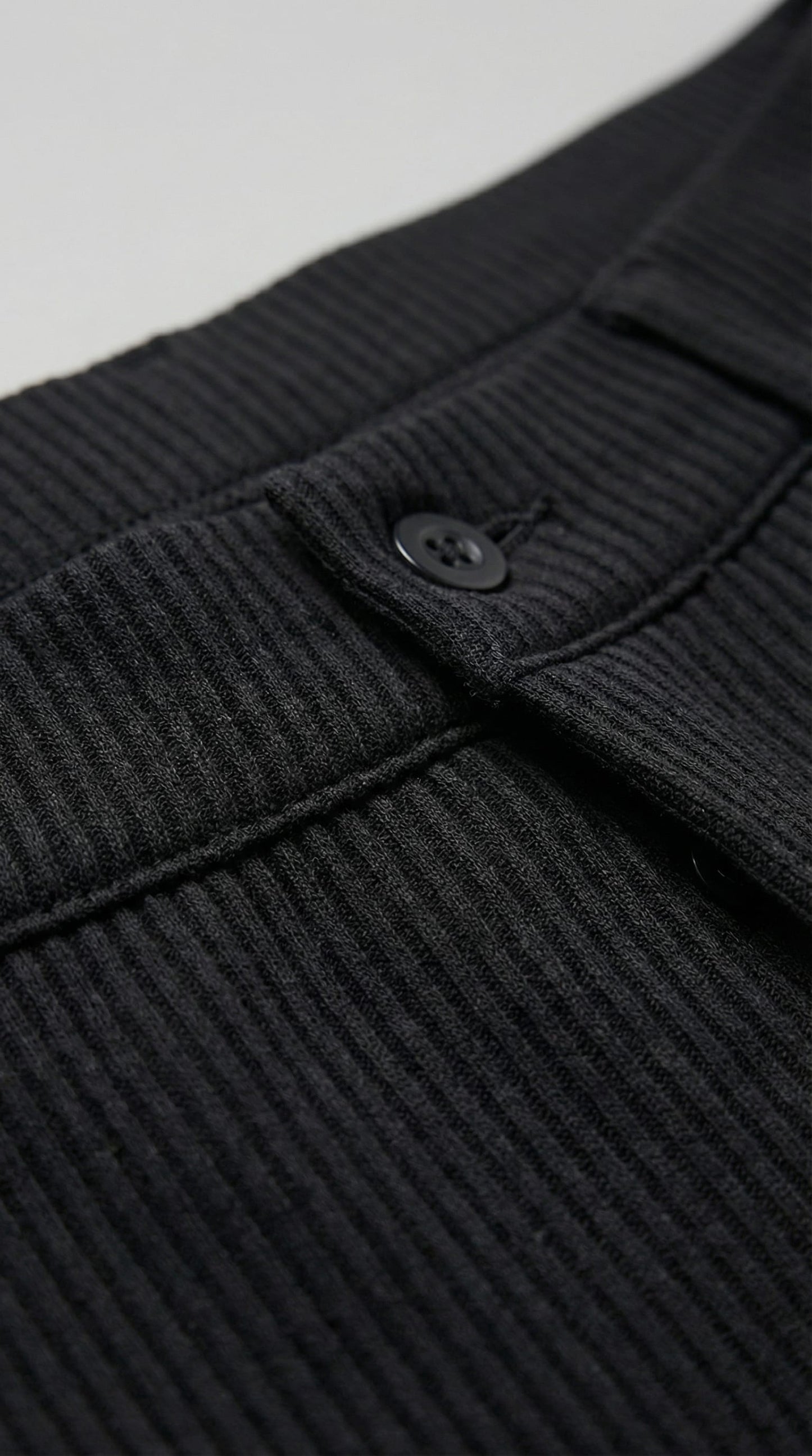 Denver Ribbed Camp Collar Shirt and Shorts Set_7