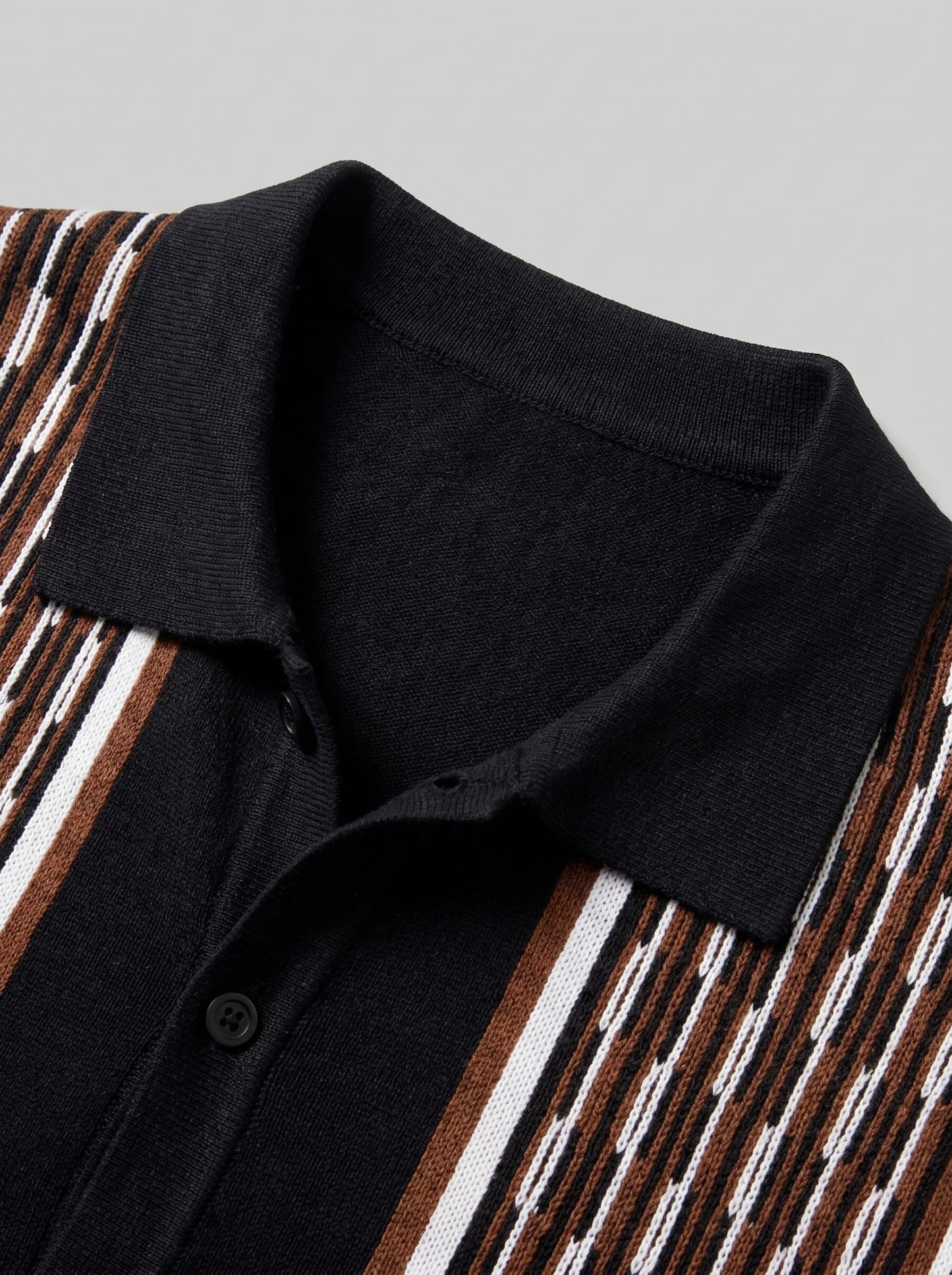 Devin Striped Knit Shirt and Shorts Set_7