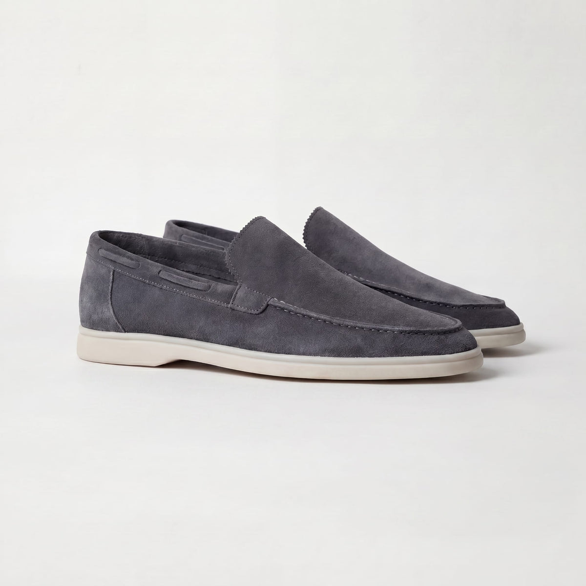 Ridley Suede Slip On Loafers_11