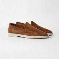 Ridley Suede Slip On Loafers