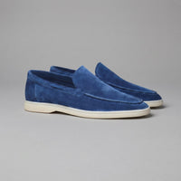 Ridley Suede Slip On Loafers