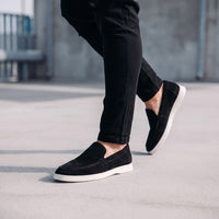Ridley Suede Slip On Loafers