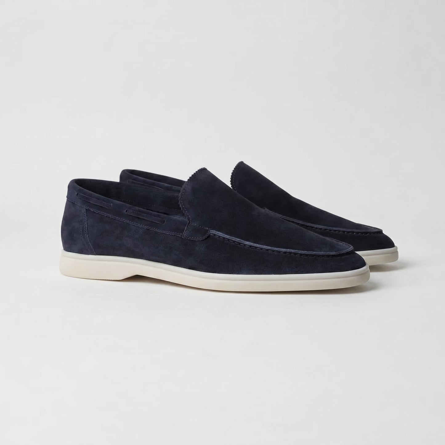 Ridley Suede Slip On Loafers_37
