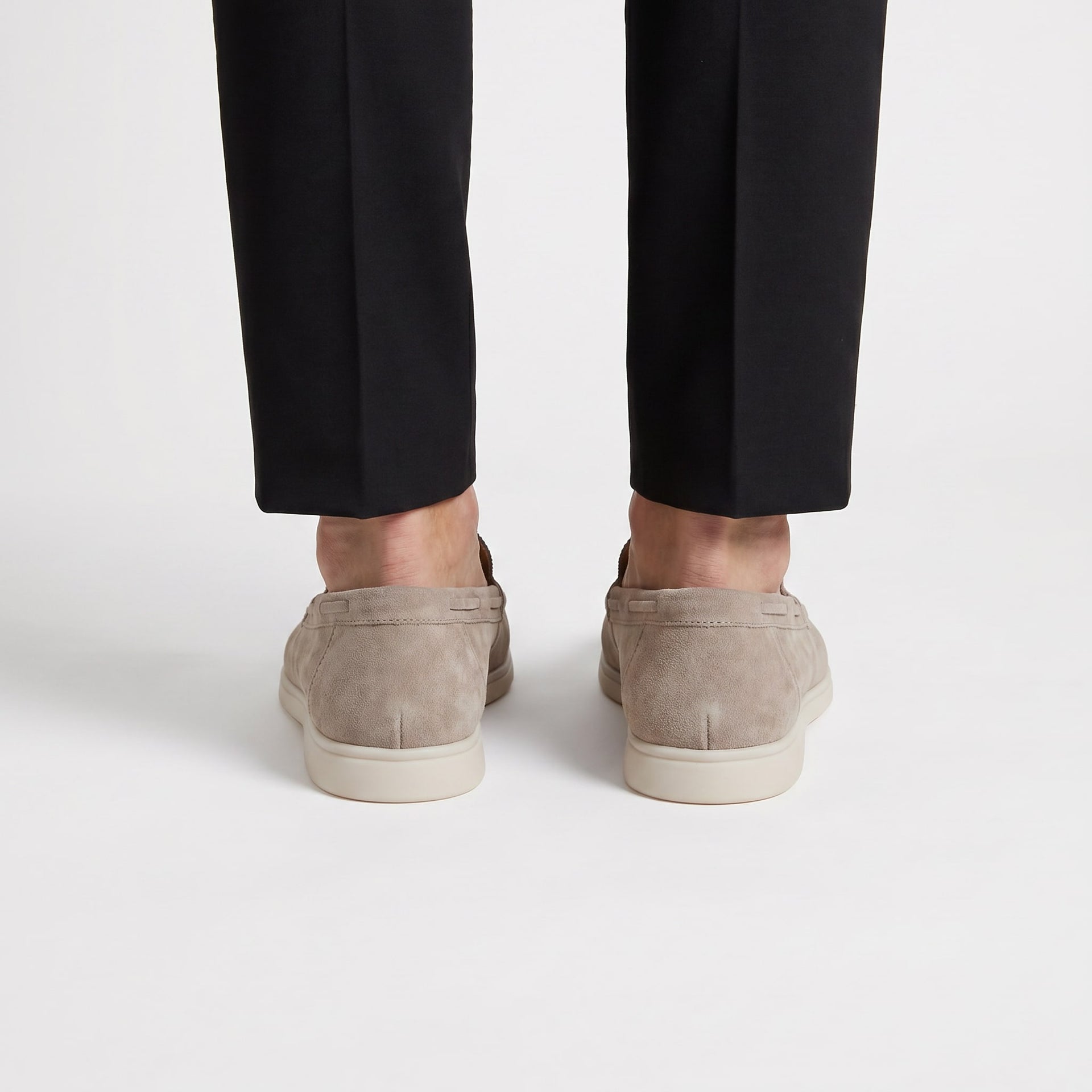 Ridley Suede Slip On Loafers