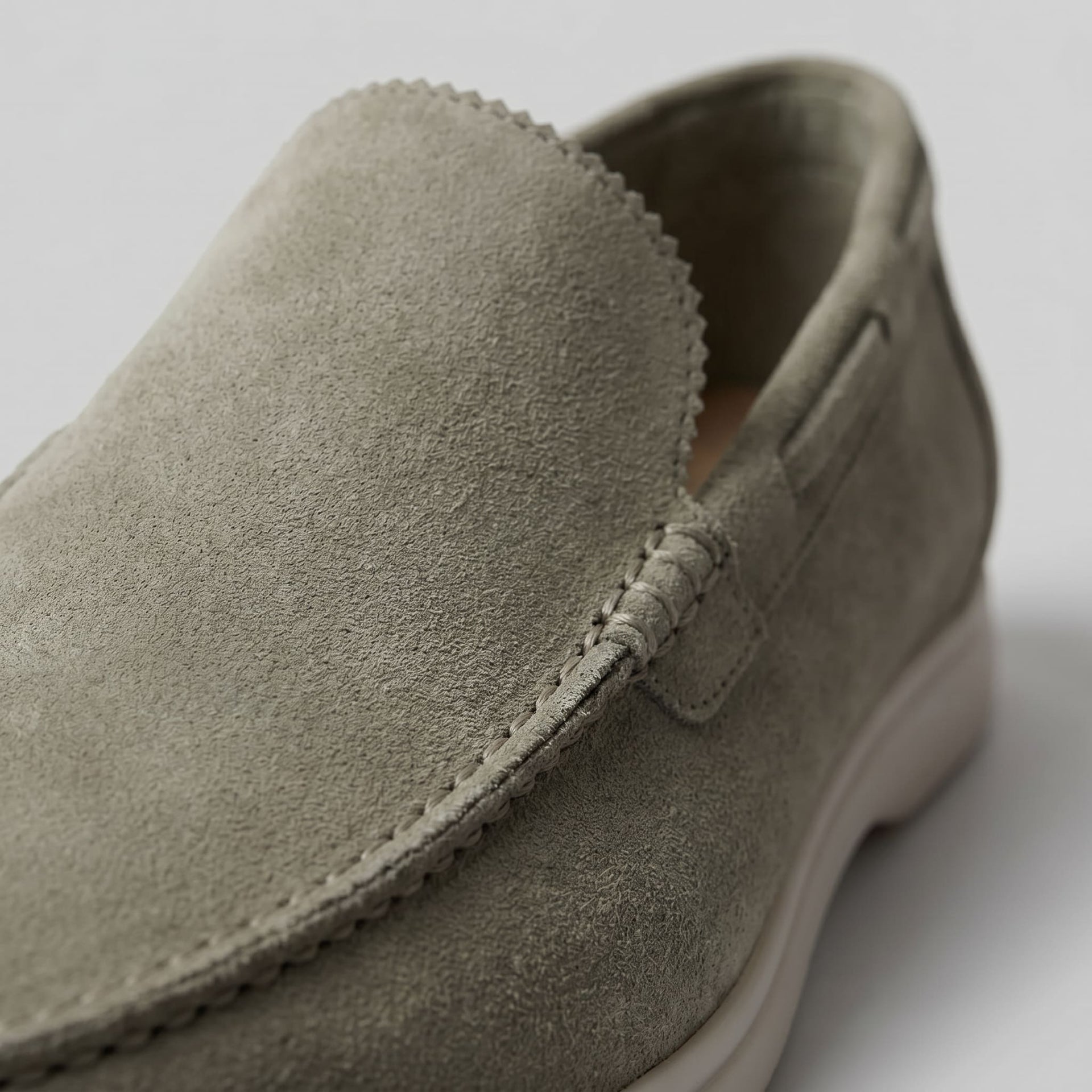 Ridley Suede Slip On Loafers
