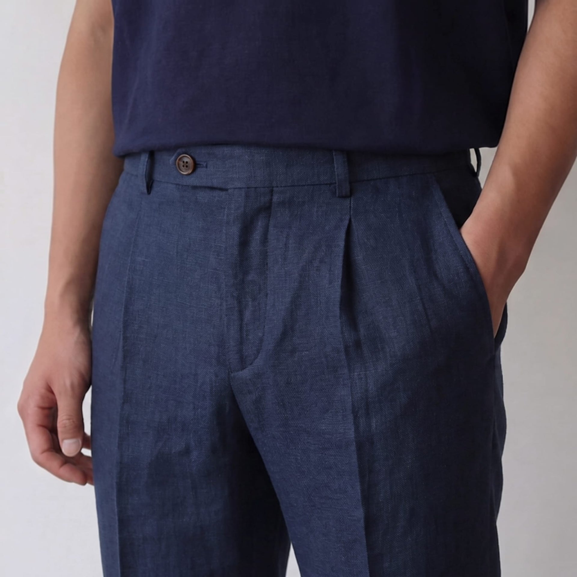 Bannister Tailored Straight Leg Pants