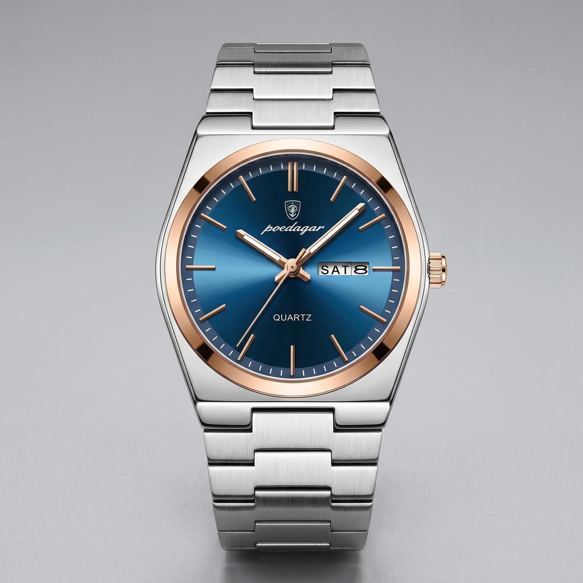 Worthington Sunburst Dial Steel Bracelet Watch_1