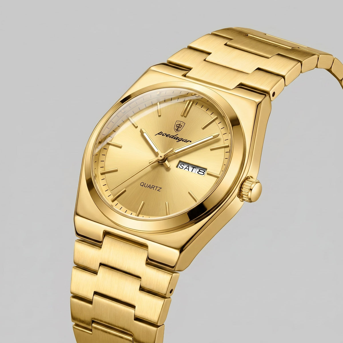 Worthington Sunburst Dial Steel Bracelet Watch_10