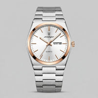 Worthington Sunburst Dial Steel Bracelet Watch