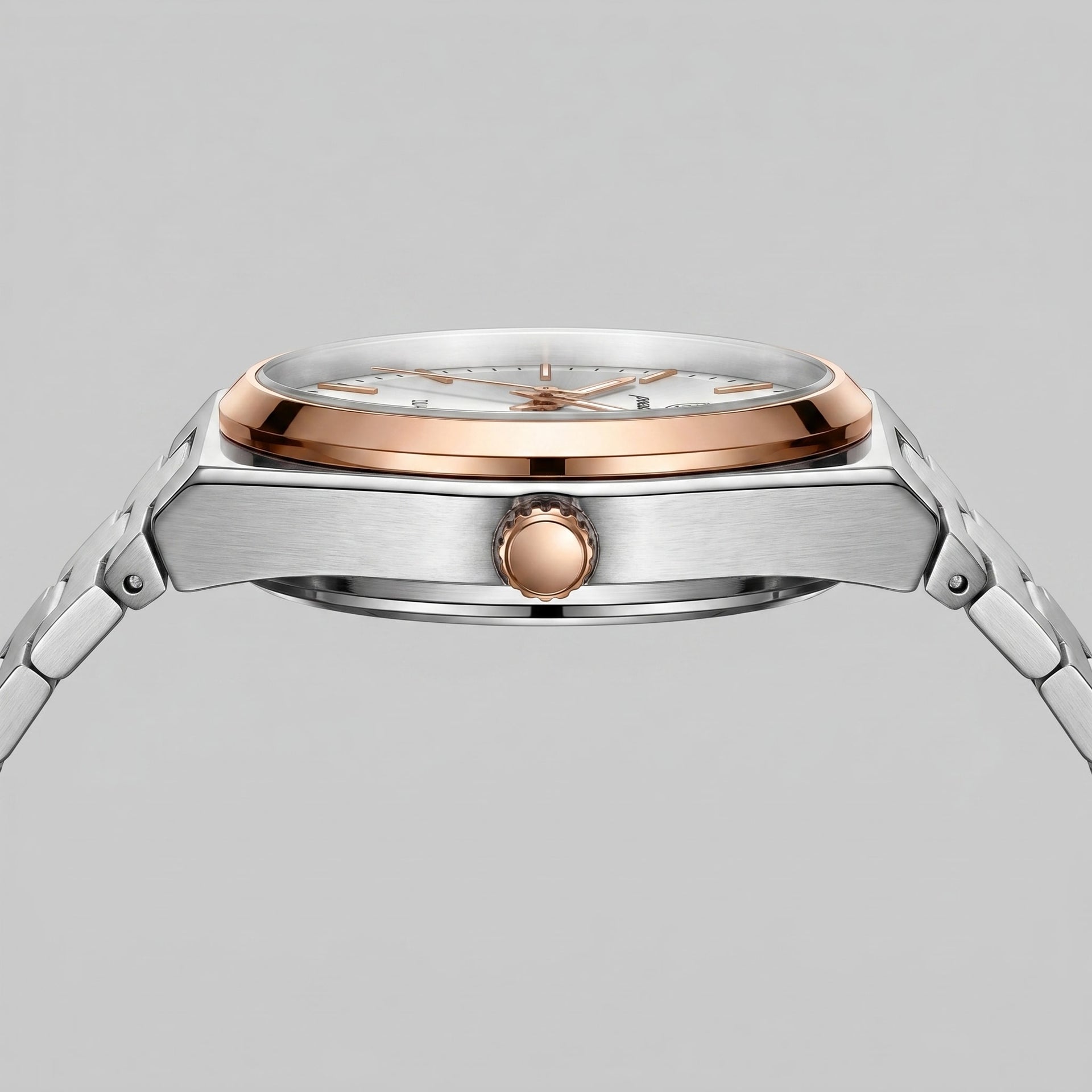 Worthington Sunburst Dial Steel Bracelet Watch
