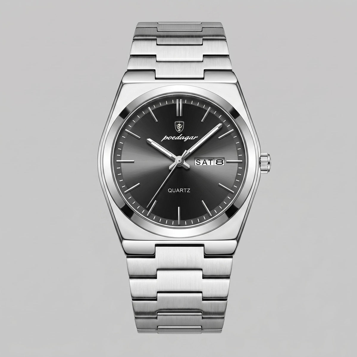 Worthington Sunburst Dial Steel Bracelet Watch_26