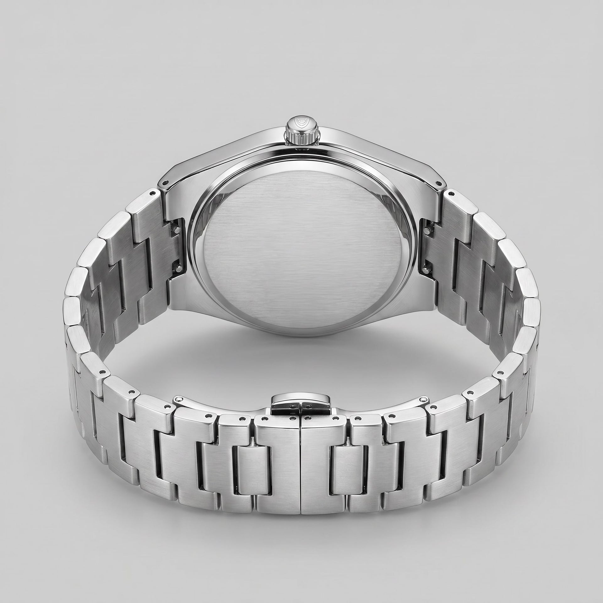 Worthington Sunburst Dial Steel Bracelet Watch