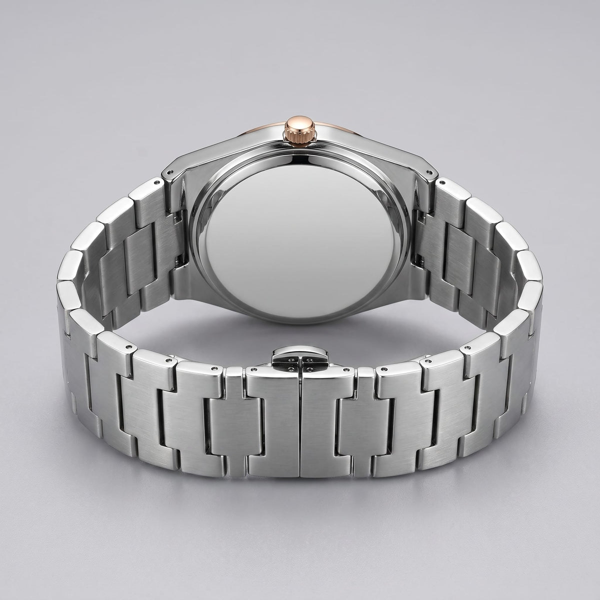Worthington Sunburst Dial Steel Bracelet Watch_3
