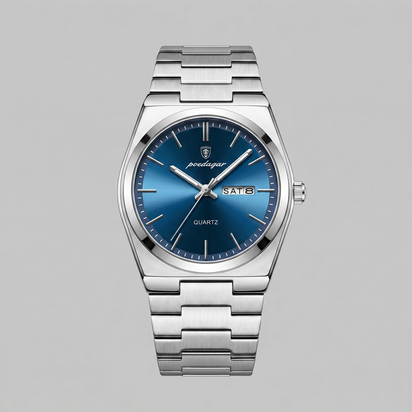Worthington Sunburst Dial Steel Bracelet Watch_31