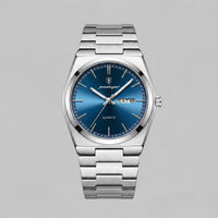 Worthington Sunburst Dial Steel Bracelet Watch