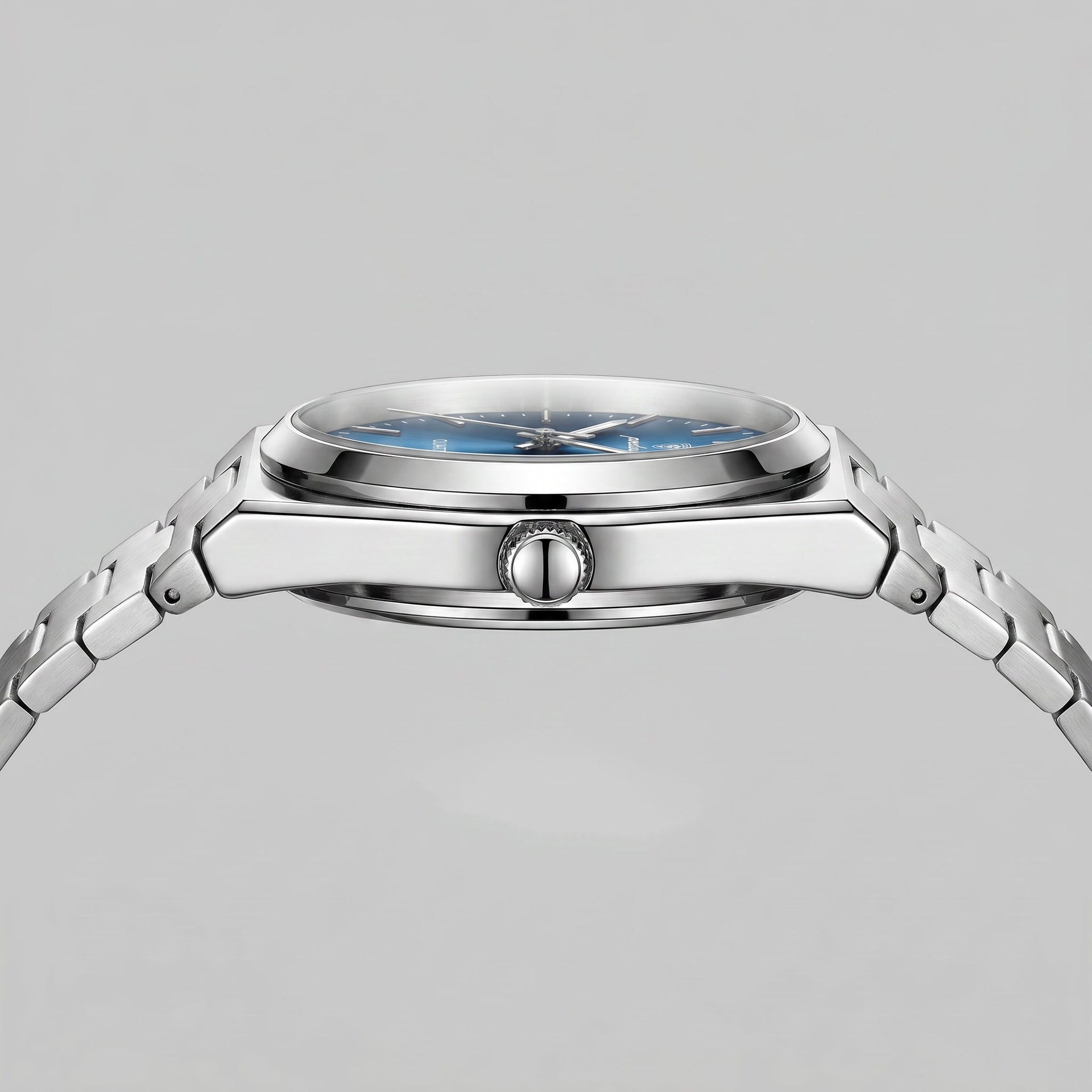 Worthington Sunburst Dial Steel Bracelet Watch