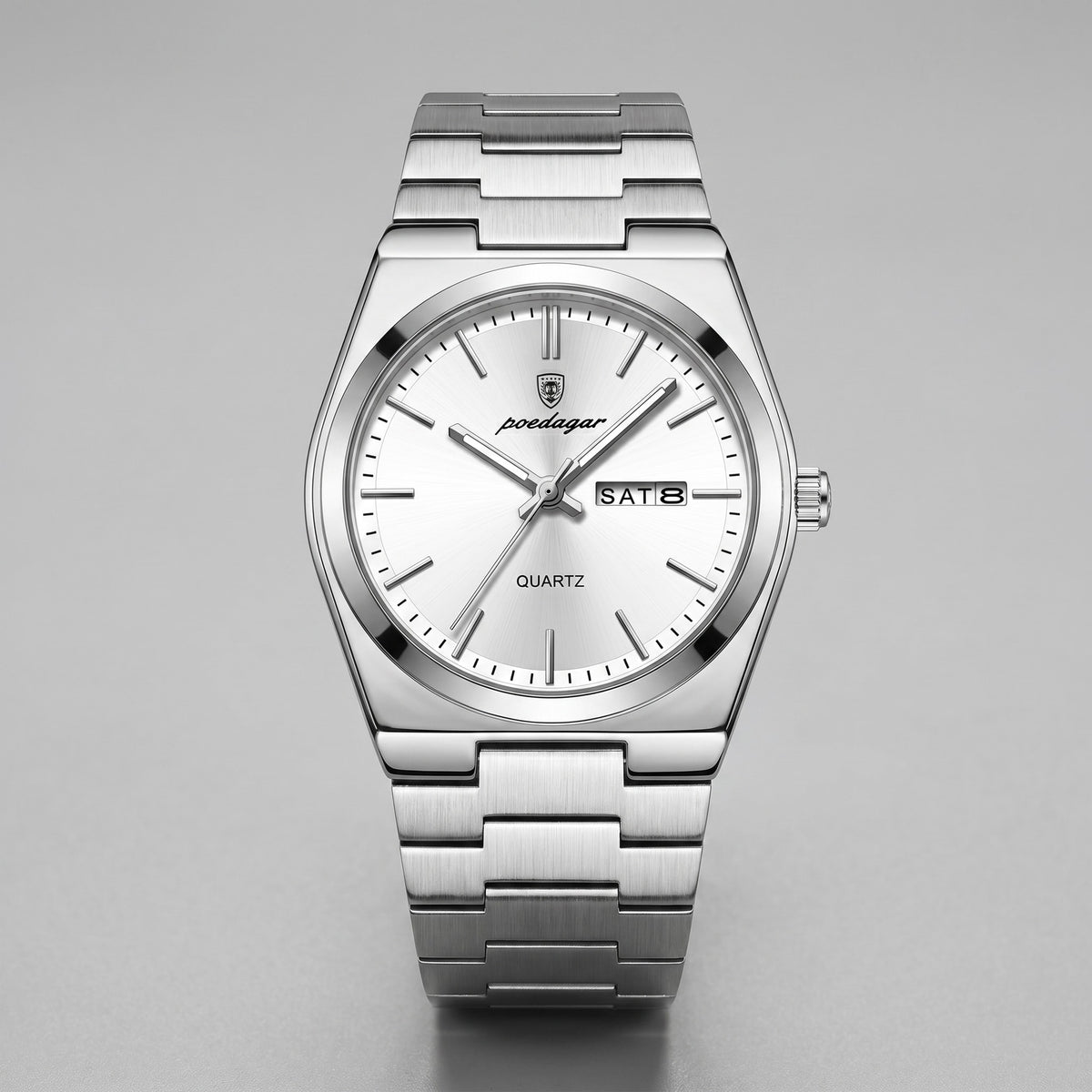 Worthington Sunburst Dial Steel Bracelet Watch_36