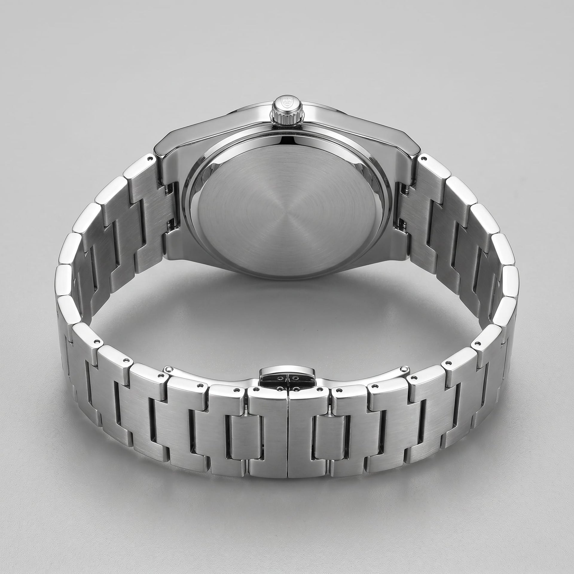 Worthington Sunburst Dial Steel Bracelet Watch