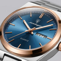 Worthington Sunburst Dial Steel Bracelet Watch