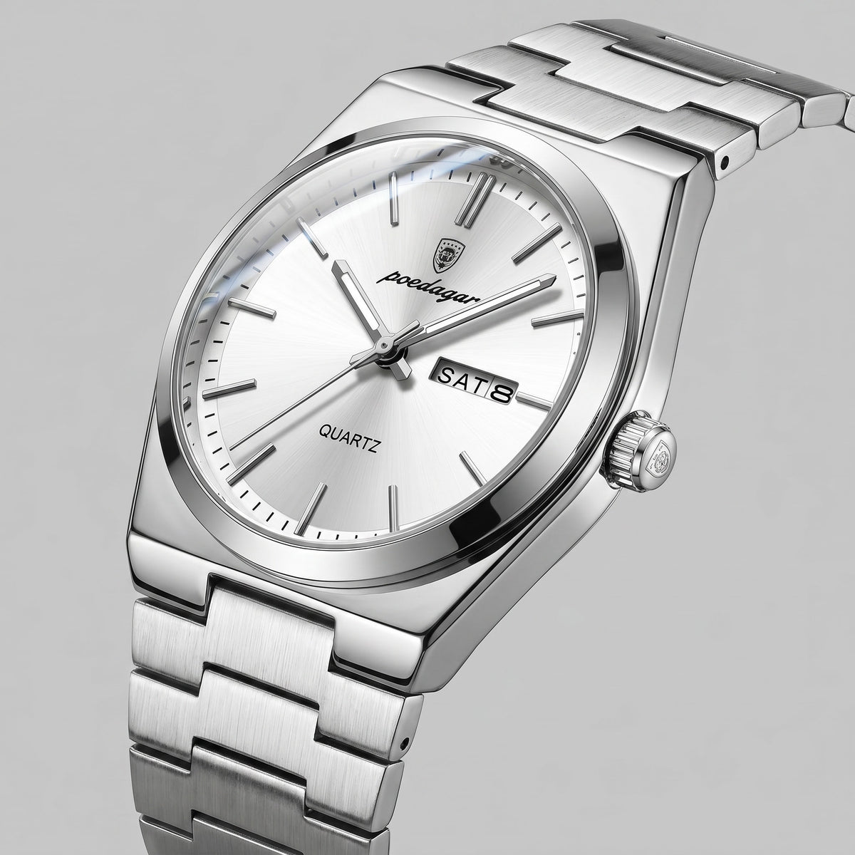 Worthington Sunburst Dial Steel Bracelet Watch_40