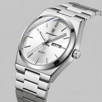 Worthington Sunburst Dial Steel Bracelet Watch