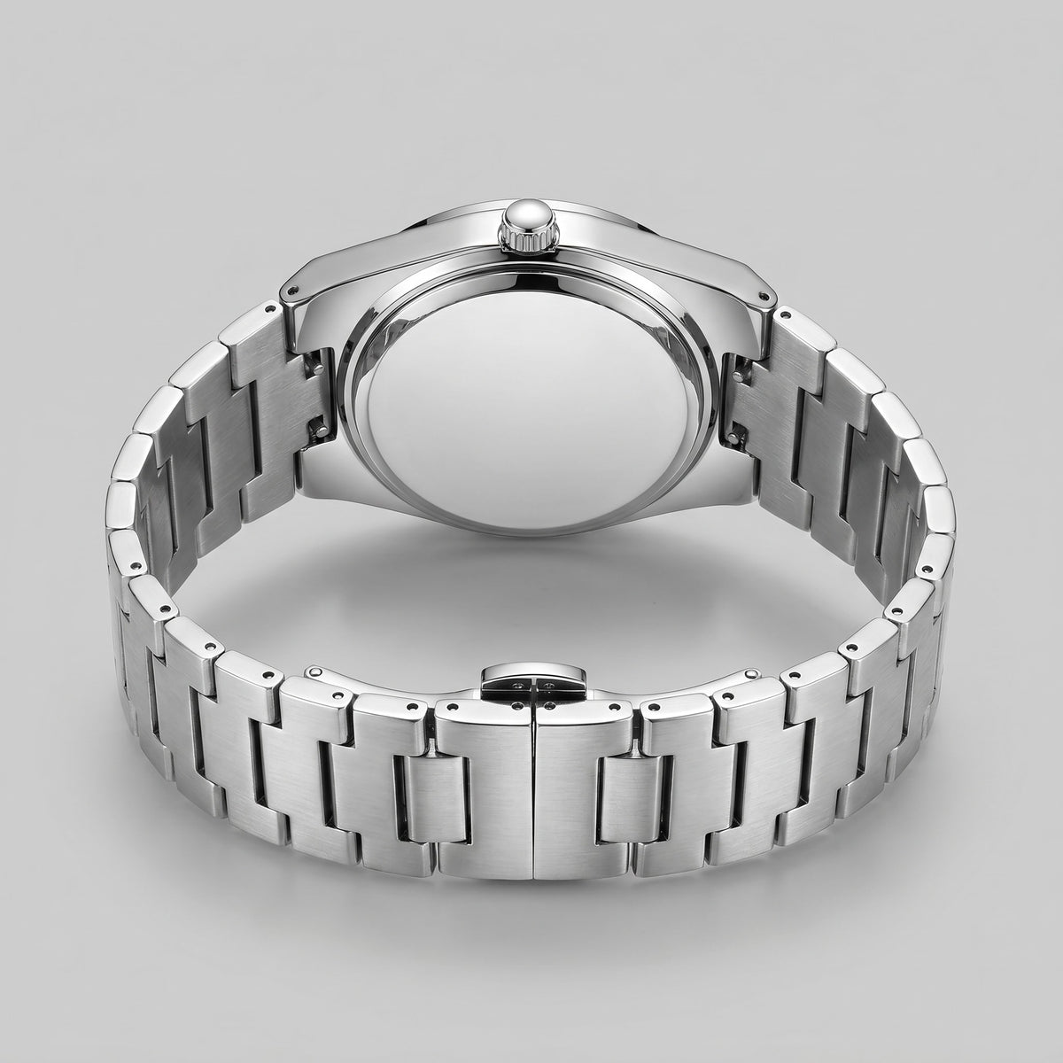 Worthington Sunburst Dial Steel Bracelet Watch_43