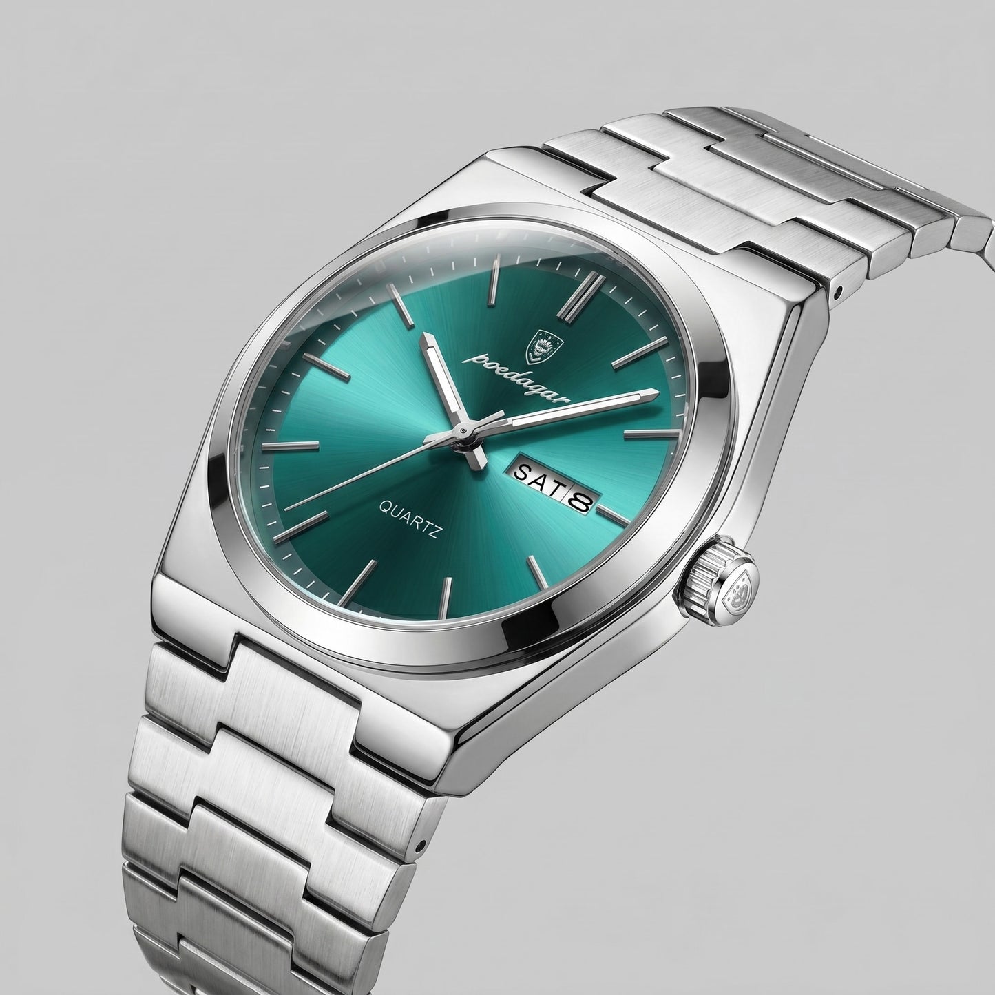 Worthington Sunburst Dial Steel Bracelet Watch_45