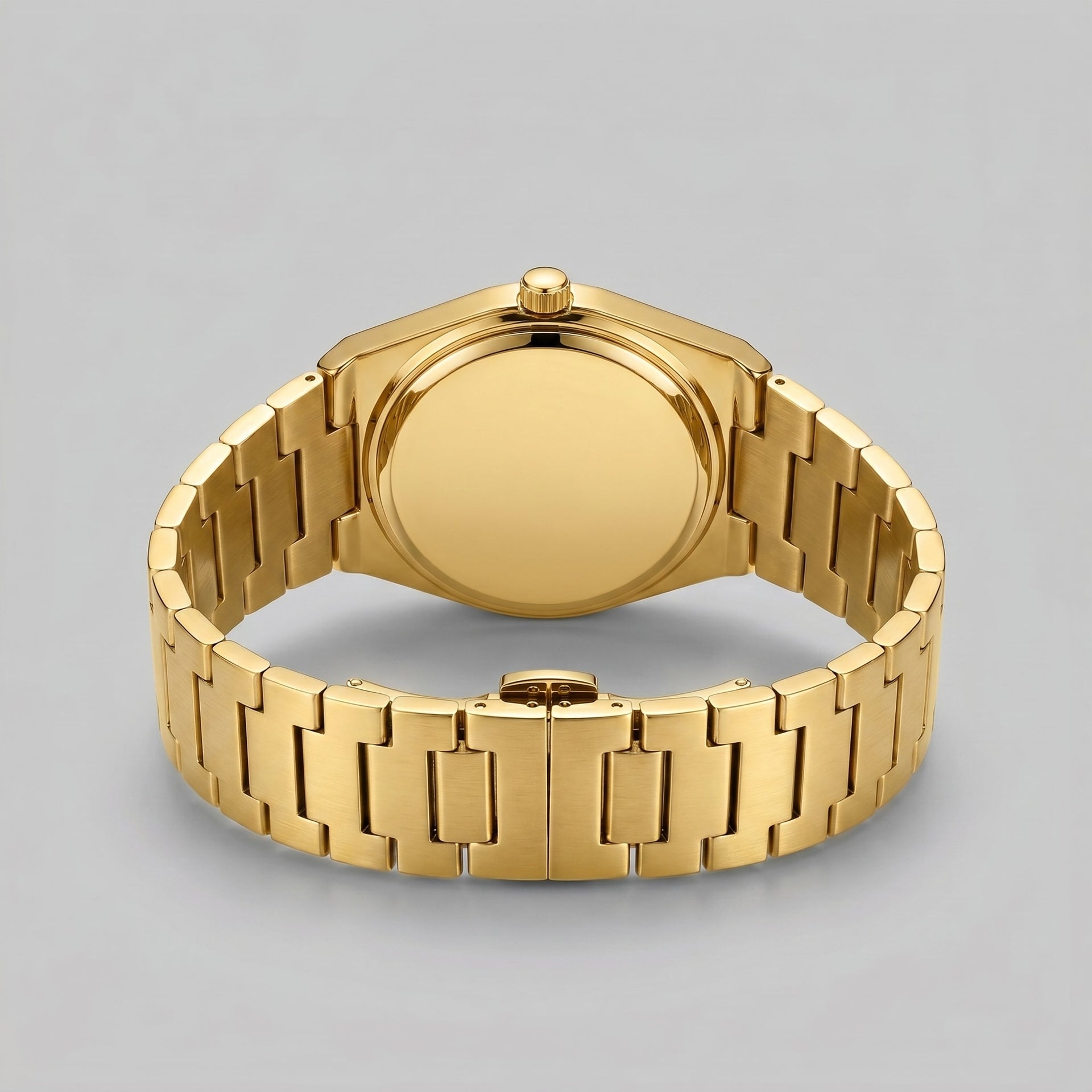 Worthington Sunburst Dial Steel Bracelet Watch