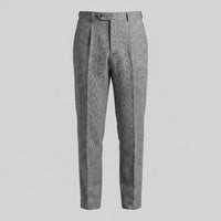 Calloway Pleated Herringbone Pants