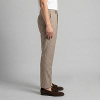 Calloway Pleated Herringbone Pants