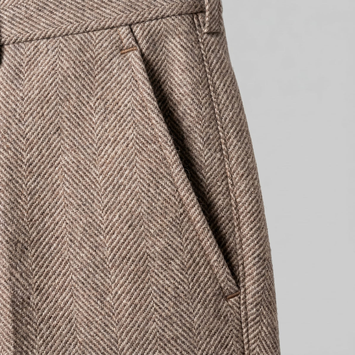 Calloway Pleated Herringbone Pants_14