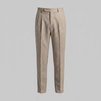 Calloway Pleated Herringbone Pants